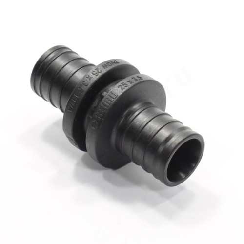 Муфта 25-25, Rehau RAUTITAN, PX, надв.гильза-надв.гильза, полифениленсульфон