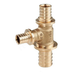 Тройник 25-16-16, Rehau RAUTITAN PLATINUM, RX, надв.гильза-надв.гильза, бронза