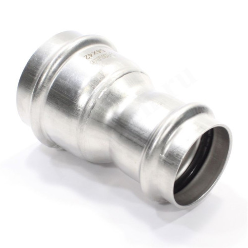 Муфта 54-42, WAAG Heavy Inox, пресс-пресс, сталь нержавеющая