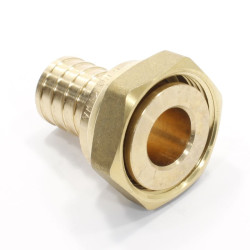 Переходник 32-1 1/4", Rehau RAUTITAN RX+, надв.гильза-резьба, вн., бронза, с накид.гайкой