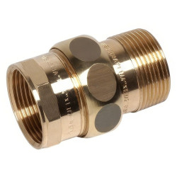 Американка 1 1/4"-1 1/4", Sanha, резьба-резьба, нар.-вн., латунь