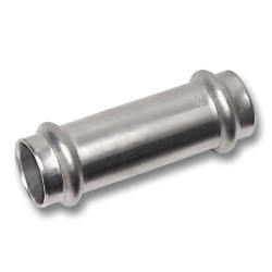 Муфта 108-108, Sanha NiroSan, 9270S, пресс-пресс, сталь нержавеющая