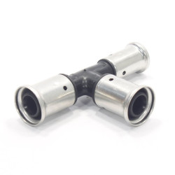 Тройник 20-20-16, Henco PK, 11, пресс-пресс, PVDF