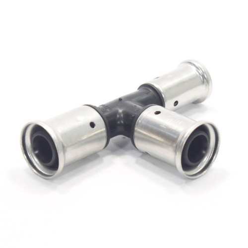 Тройник 20-20-16, Henco PK, 11, пресс-пресс, PVDF