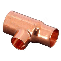 Тройник 22-15-18, Viega R4, 95130, пайка-пайка, медь