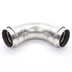Отвод 90 54-54, WAAG Heavy Inox, пресс-пресс, сталь нержавеющая