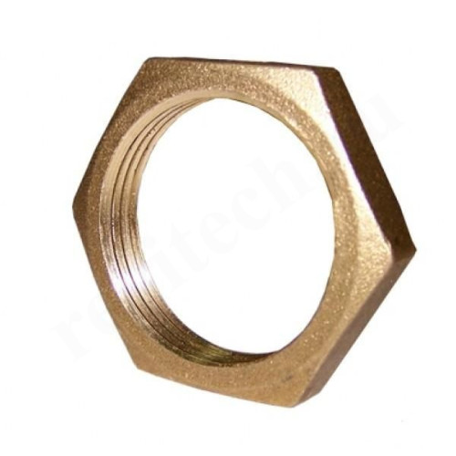 Контргайка 1/2", General Fittings 2600 70, резьба, вн., латунь