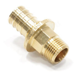 Переходник 25-1/2", Rehau RAUTITAN, RX+, надв.гильза-резьба, нар., бронза