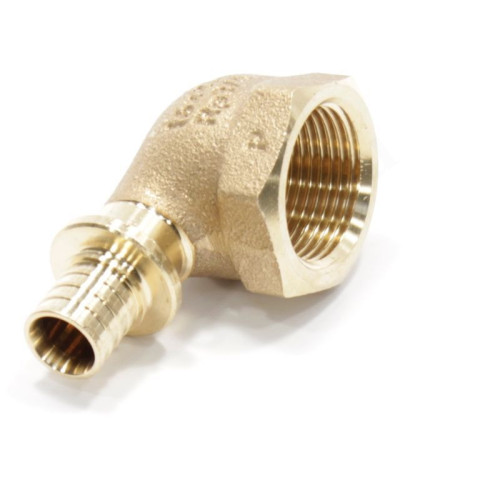 Угольник 90° 16-3/4", Rehau RAUTITAN, RX+, надв.гильза-резьба, вн., бронза