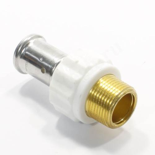 Переходник 20-3/4", Henco PKW, 17, пресс-резьба, нар., PVDF