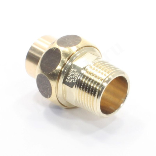 Американка 28-1", Sanha SA, 4343G, пайка-резьба, нар., бронза