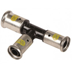 Тройник 26-26-20, Henco PKG, 11, пресс-пресс, PVDF, газ