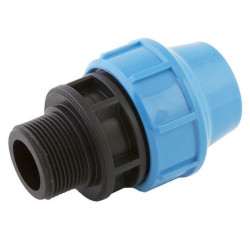 Переходник 40-1 1/4", Джилекс, обжим-резьба, нар., ПНД