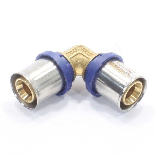 Угольник 90° 20-20, General Fittings 5T00, 20, пресс-пресс, латунь