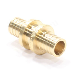 Муфта 16-16, WAAG Axial, надв.гильза-надв.гильза, латунь