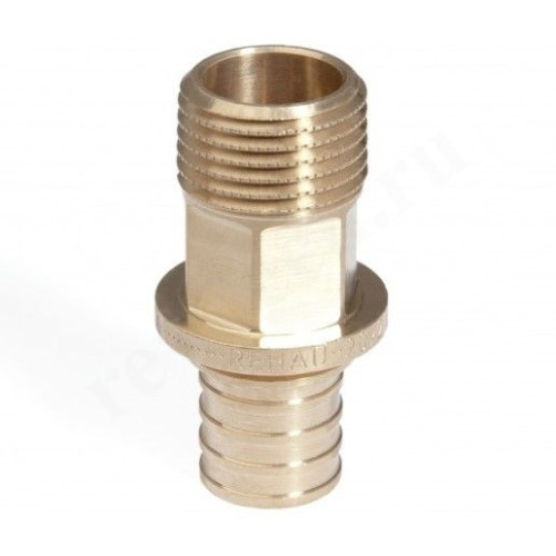 Переходник 50-1 1/2", Rehau RAUTITAN, RX, надв.гильза-резьба, нар., бронза