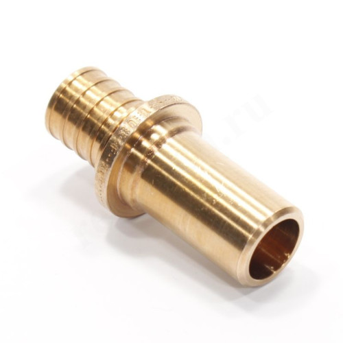 Переходник 20-18, Rehau RAUTITAN, RX+, надв.гильза-труба, бронза