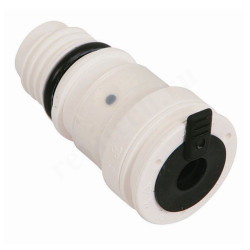 Муфта 26, Henco Vision, обжим-резьба, нар., PVDF