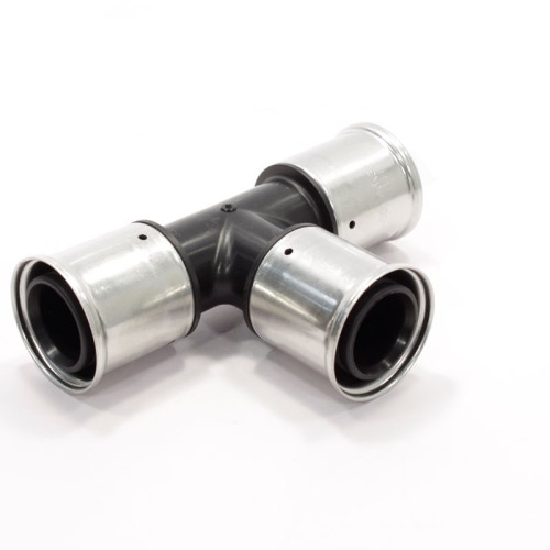 Тройник 40-40-40, Henco PK, 9, пресс-пресс, PVDF