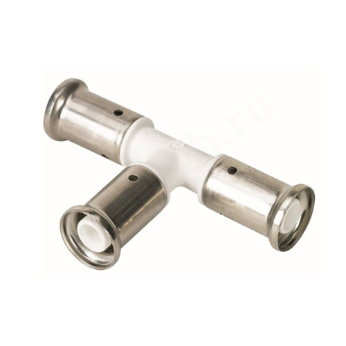 Тройник 20-20-20, Henco PKW, 9, пресс-пресс, PVDF