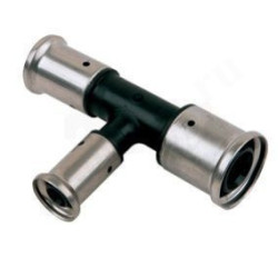 Тройник 50-32-40, Henco PK, 11, пресс-пресс, PVDF