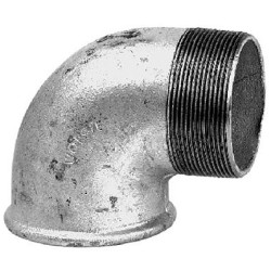 Угольник 90° 2"-2", Grundfos, резьба-резьба, вн.- нар., сталь (цинк)