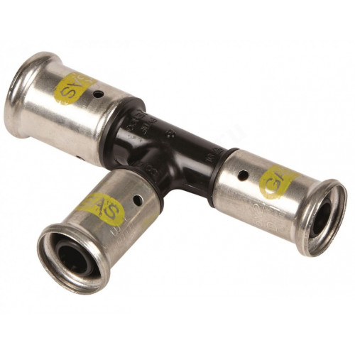 Тройник 32-20-26, Henco PKG, 11, пресс-пресс, PVDF, газ