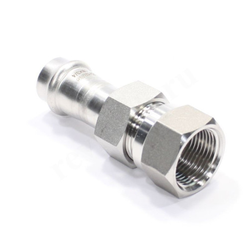 Американка 18-3/4", WAAG Heavy Inox, пресс-резьба, вн., сталь нержавеющая