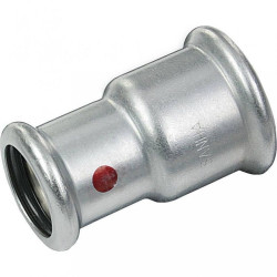 Муфта 28-18, Sanha Therm 24240, пресс-пресс, сталь (цинк)