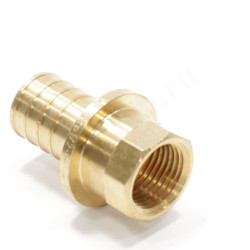 Переходник 25-1/2", Rehau RAUTITAN, RX+, надв.гильза-резьба, вн., бронза