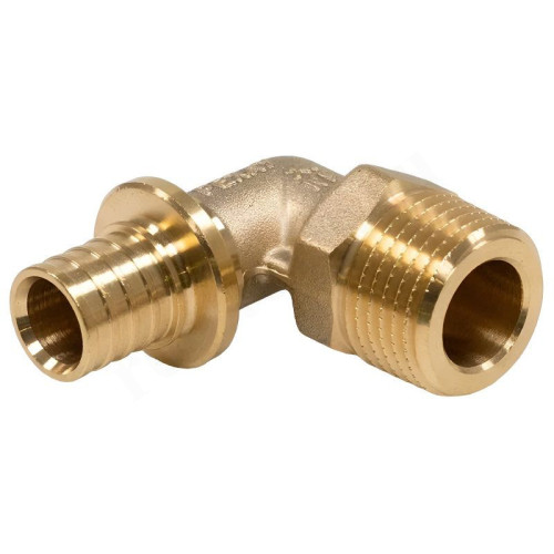 Угольник 90 25-3/4", Rehau RAUTITAN MX, надв.гильза-резьба, нар., латунь