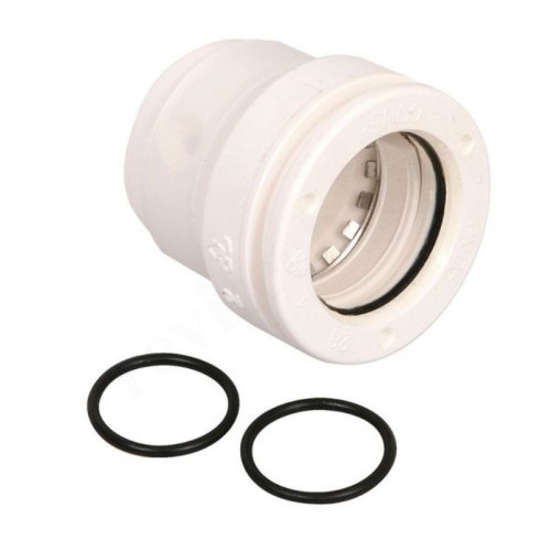 Муфта 16, Henco Vision, 16, PVDF, белый