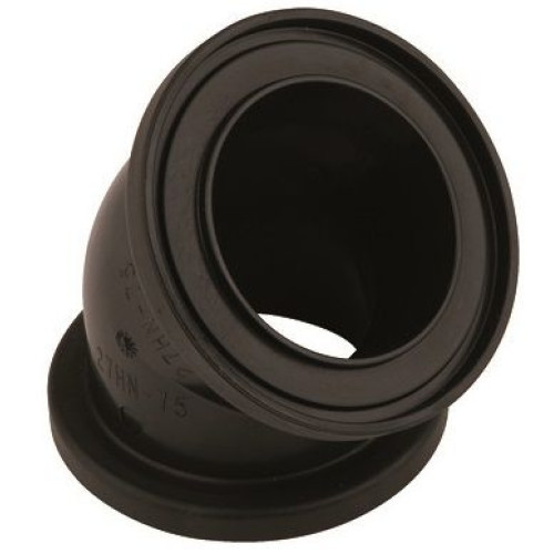 Угольник 45° 75-75, Henco HN, 27, пресс-пресс, PVDF