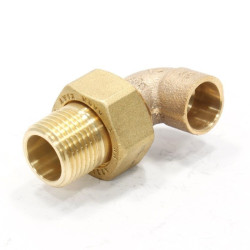 Американка угловая 90° 15-1/2", Viega R4, 94098G, пайка-резьба, нар., бронза