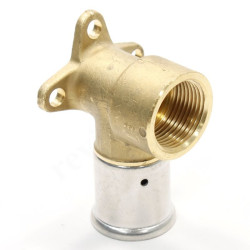 Водорозетка 26-3/4", Henco P, 2, пресс-резьба, вн., латунь