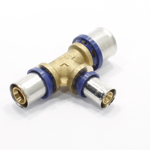 Тройник 26-16-20, General Fittings 5S00, 13, пресс-пресс, латунь