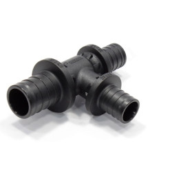 Тройник 32-25-25, Rehau RAUTITAN, PX, надв.гильза-надв.гильза, полифениленсульфон