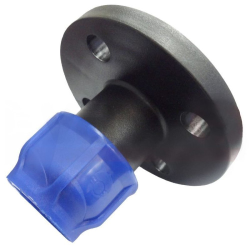 Переходник 40-40, Valfex, обжим-фланец, полипропилен