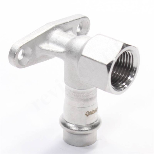 Водорозетка 18-1/2", WAAG Heavy Inox, пресс-резьба, вн., сталь нержавеющая