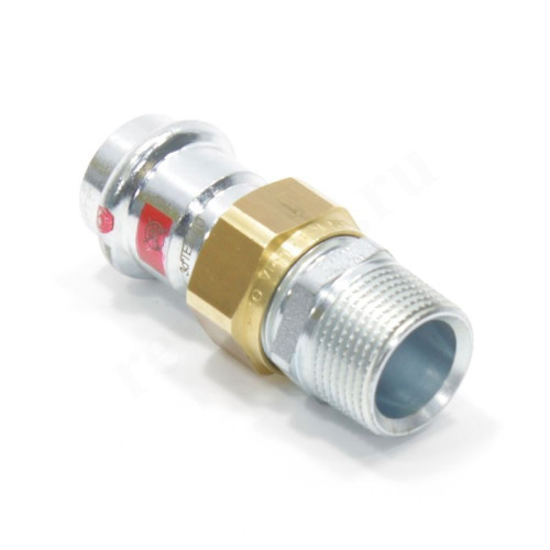 Американка 22-3/4", Viega Prestabo 1165, пресс-резьба, нар., сталь (цинк)