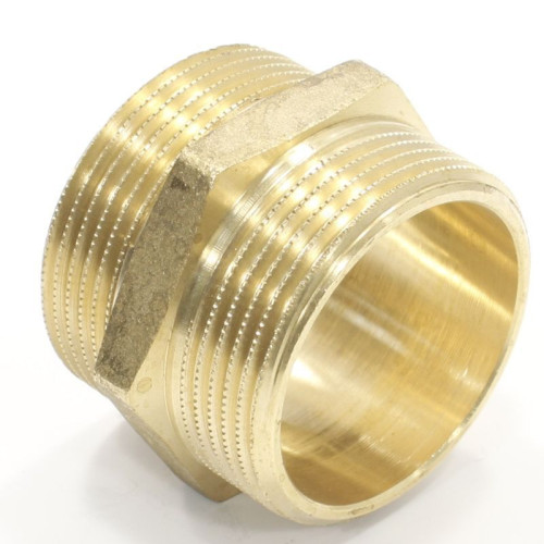 Ниппель 1 1/2"-1 1/2", General Fittings 2600 00, резьба-резьба, нар., латунь
