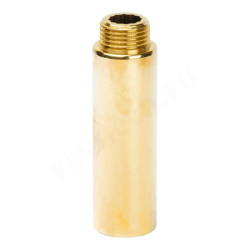Удлинитель 1/2"-1/2", General Fittings 2600 D8, резьба-резьба, вн.- нар., латунь, L70