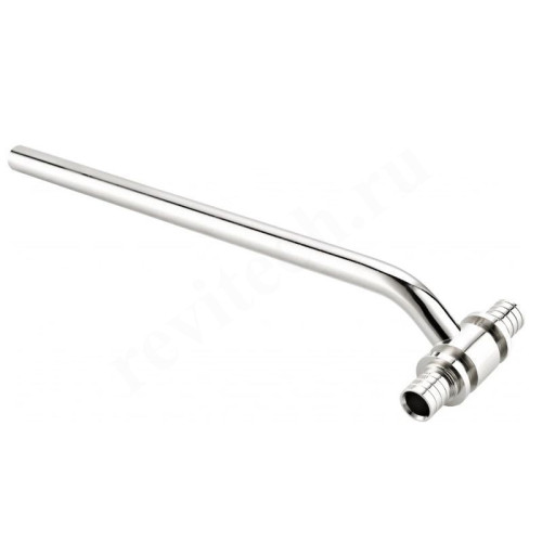 Трубка Т-образная 20-15-20, RTP, надв.гильза-труба, латунь (хром)