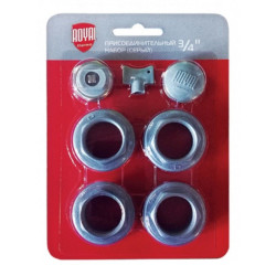 Монтажный комплект Royal Thermo,3/4'' серебряный