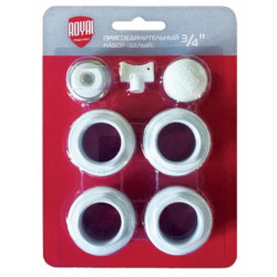 Монтажный комплект Royal Thermo, 3/4'' белый