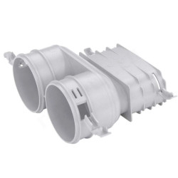 Переходник 62-75-52-132, Vaillant VAZ F52, раструб-раструб, полипропилен