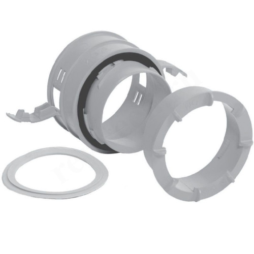 Переходник 75-92, Vaillant VAZ B92, раструб-труба, полипропилен