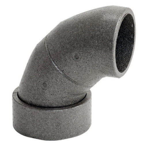 Отвод 90° 180-210, Vaillant VAZ U180, труба-труба, полипропилен, с  соединительной муфтой