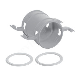 Муфта 75-62, Vaillant VAZ B75, раструб-раструб, полипропилен