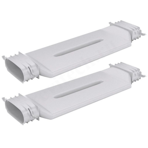 Переходник 52-132, Vaillant VAZ F52, раструб-раструб, полипропилен, (2 шт.)